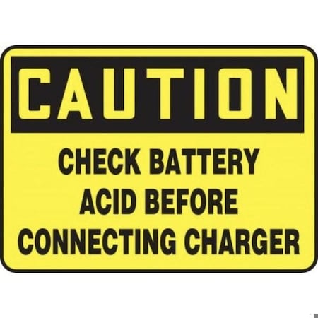 Accuform OSHA CAUTION SAFETY SIGN HAZARDOUS MELC642XL MELC642XL